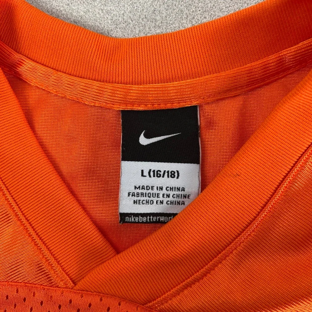 Nike Oklahoma State Cowboys Jersey Kids L 16/18 Orange Football‎ #3 Mesh